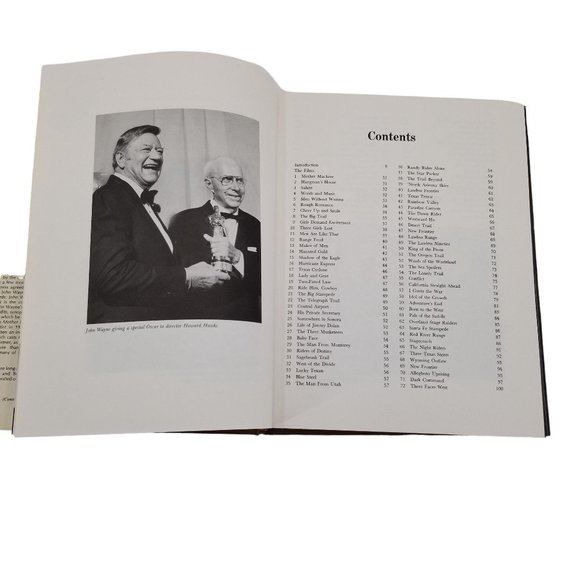 The Complete Films of John Wayne Hardcover Book - Picture 4 of 9